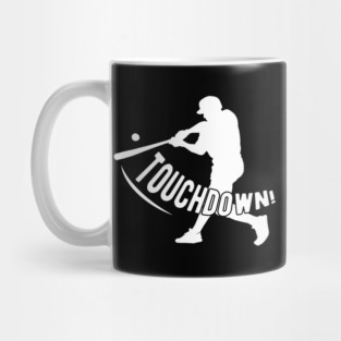 Baseball Player - Touchdown! Mug