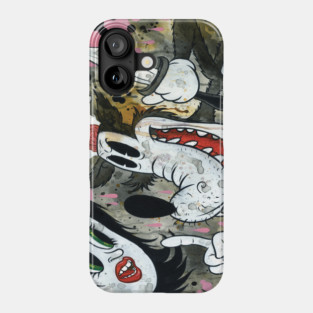 Wolf Knife Phone Case
