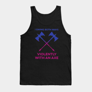 Bisexual Barbarian Pride Tank Top