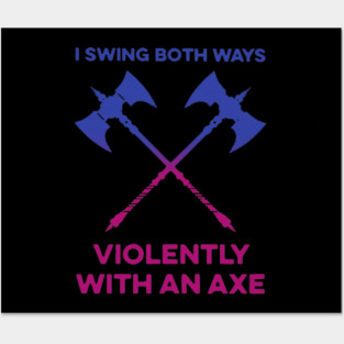 Bisexual Barbarian Pride Posters and Art