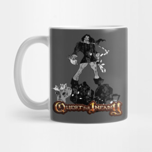 Quest For Infamy - Vintage Style Mug