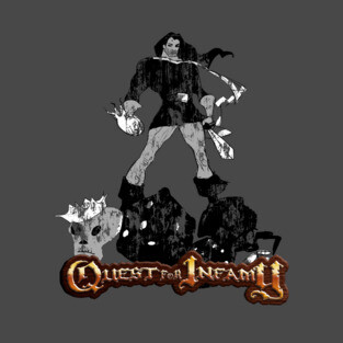 Quest For Infamy - Vintage Style T-Shirt