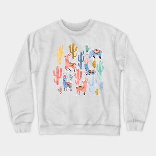 Llama Crewneck Sweatshirt
