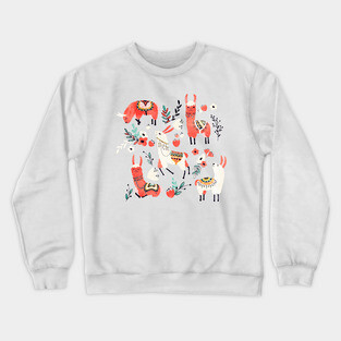 Llama Crewneck Sweatshirt