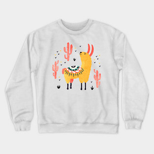 Llama Crewneck Sweatshirt