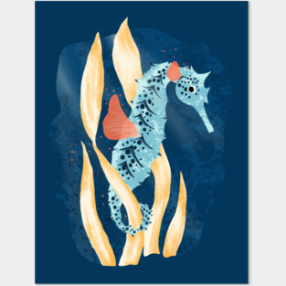 Seahorse Posters and Art