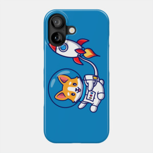 Space Corgi Phone Case