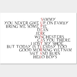 Supernatural Posters and Art