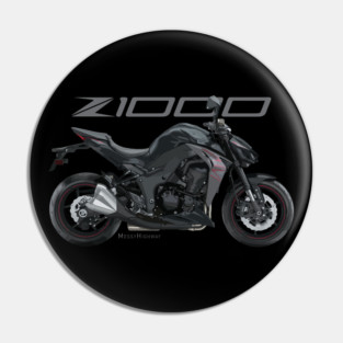 Kawasaki Z1000 19 black, sl Pin