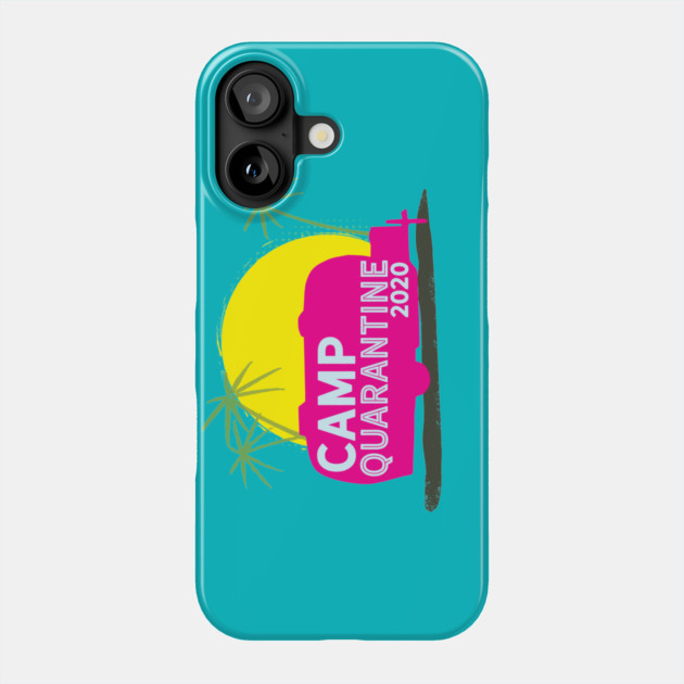 Camp Quarantine Bambi Style 2020 Phone Case by Camp Happy Hour