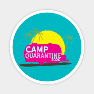 Camp Quarantine Bambi Style 2020 Magnet