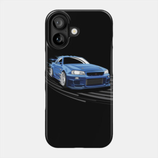 Flying skyline Phone Case