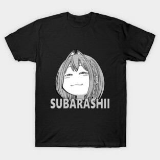 Waifu Subarashii Funny Anime Girl T-Shirt