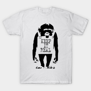 BANKSY Keep It Real T-Shirt