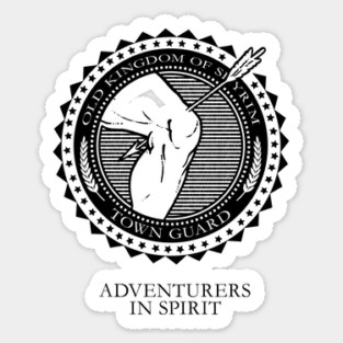 Town Guards Sticker