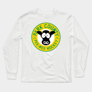 South Park Cows Pee Wee Hockey Long Sleeve T-Shirt