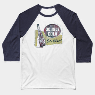 DRINK DOUBLE COLA Baseball T-Shirt