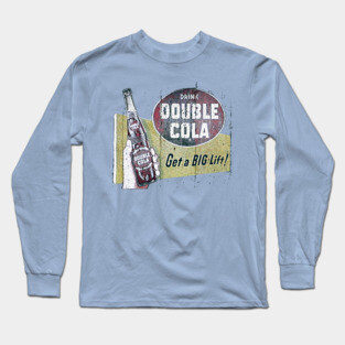 DRINK DOUBLE COLA Long Sleeve T-Shirt