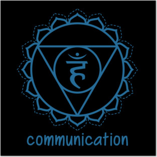 Chakra Gorge - Communication Posters and Art