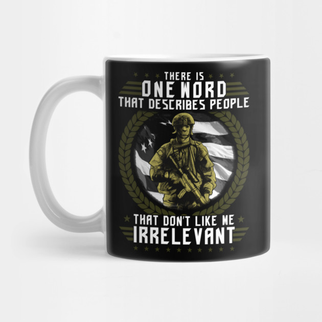 Veteran Military Soldier with rifle by creative