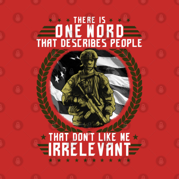 Veteran Military Soldier with rifle by creative