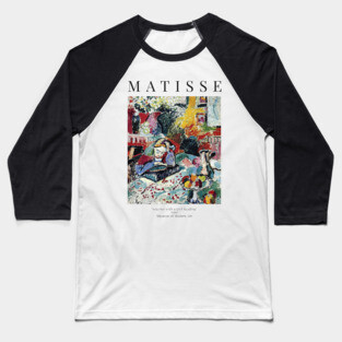 Henri Matisse - Interior with a Girl Reading - Exhibition Poster Baseball T-Shirt