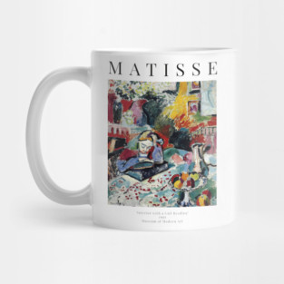 Henri Matisse - Interior with a Girl Reading - Exhibition Poster Mug