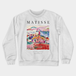 Henri Matisse - View of Collioure - Exhibition Poster Crewneck Sweatshirt