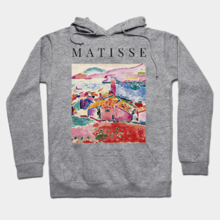 Henri Matisse - View of Collioure - Exhibition Poster Hoodie