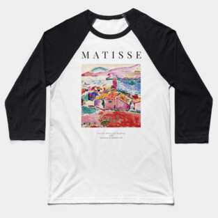 Henri Matisse - View of Collioure - Exhibition Poster Baseball T-Shirt
