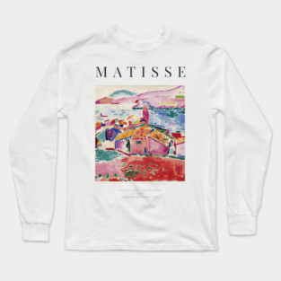 Henri Matisse - View of Collioure - Exhibition Poster Long Sleeve T-Shirt