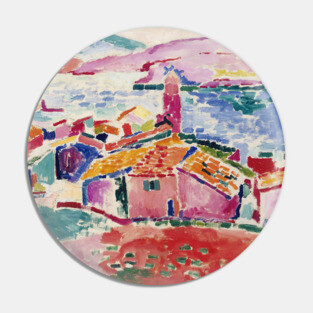 Henri Matisse - View of Collioure - Exhibition Poster Pin