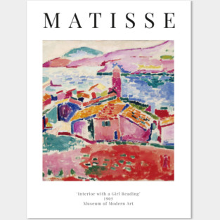Henri Matisse - View of Collioure - Exhibition Poster Posters and Art