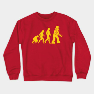 Sheldon's Robot Evolution Crewneck Sweatshirt