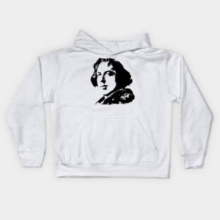 Oscar Wilde Portrait Kids Hoodie