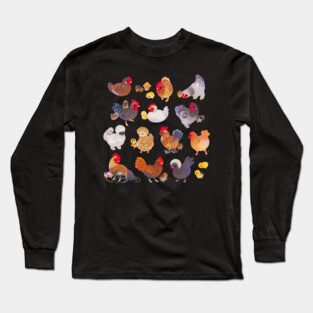 Chicken and Chick Long Sleeve T-Shirt