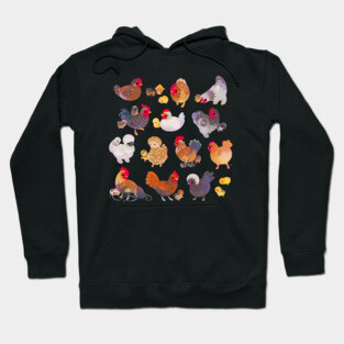 Chicken and Chick Hoodie