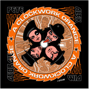 A Clockwork Orange Kiss Posters and Art