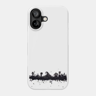 Nightmare Before Christmas Skyline Phone Case