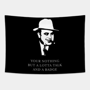 Al Capone Tapestry