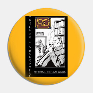 Tolkien and rabbit Pin