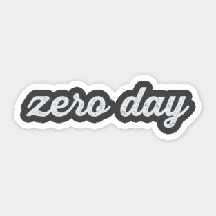 Zero Day Sticker