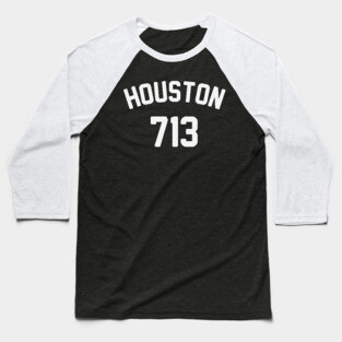 Houston 713 Baseball T-Shirt