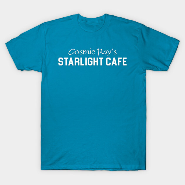 Cosmic Ray's Cafe T-Shirt by Soister