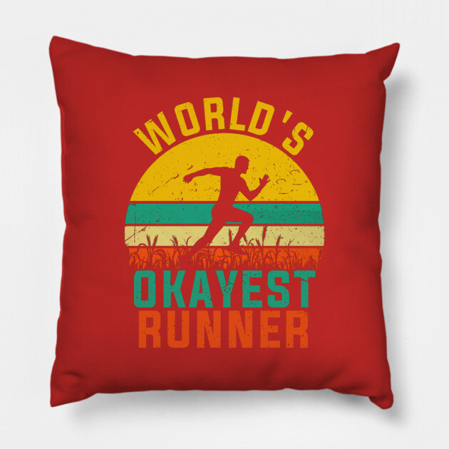 Funny Running Pillow by Printnation