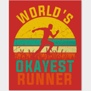 Funny Running Posters and Art
