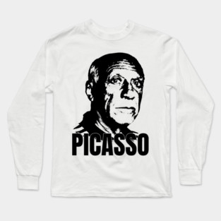 Pablo Picasso Portrait Long Sleeve T-Shirt