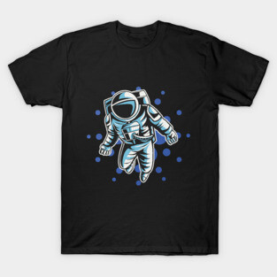 Cardano Crypto Currency Blockchain Astronaut To The Moon Tshirt T-Shirt
