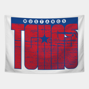 Texas SMU Mustangs Tapestry