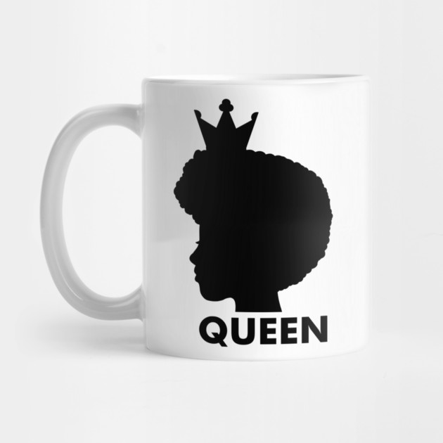 Afro African Queen, Black Pride, Melanin Woman by logiamerch